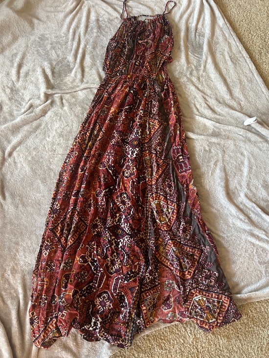 RAGA Dresses & Skirts - Raga (Anthro) tribal maxi dress with cutouts